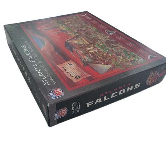 Atlanta Falcons NFL Puzzle Search Puzzle “Can You Find Joe?” 500 Pieces Made in - Picture 11 of 11